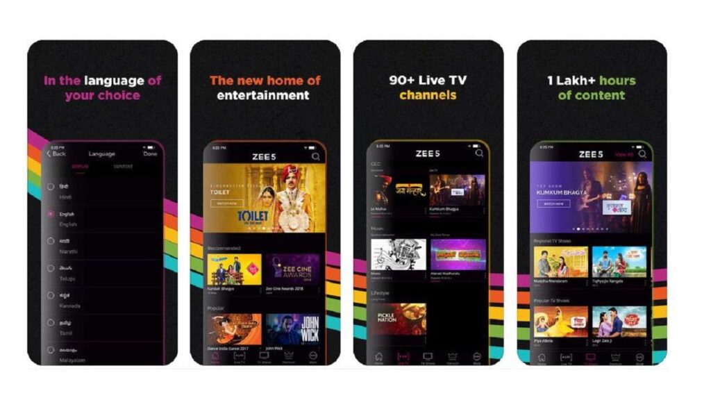 Cost To Develop a Live Video Streaming Apps like Zee5