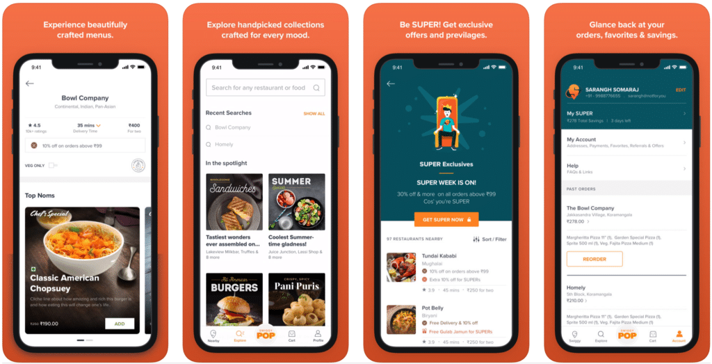 Cost to Develop Food Delivery Apps Like Swiggy