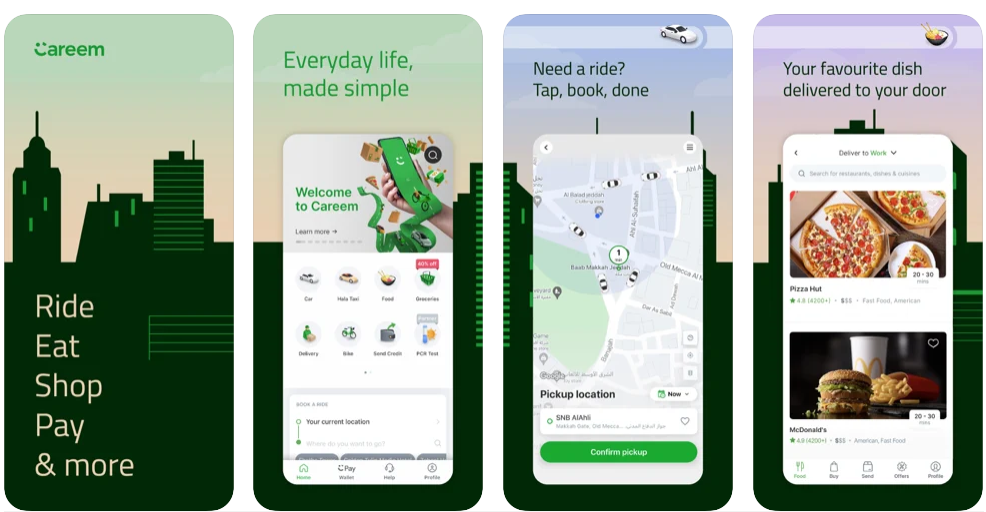 careem app development cost