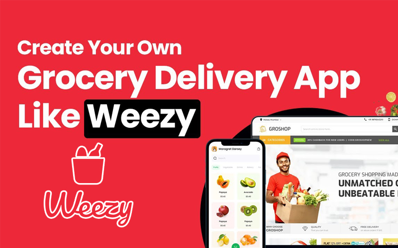 Cost To Develop An Online Grocery Delivery App Like Weezy