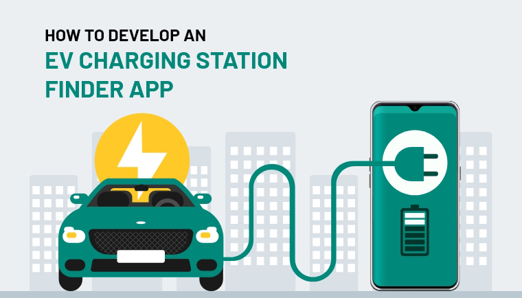 EV charging station finder app
